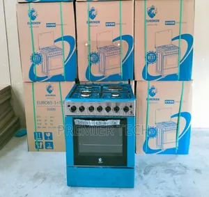 60*65 Euroken 3+1 Standing Cooker With Hot Rapid Plate