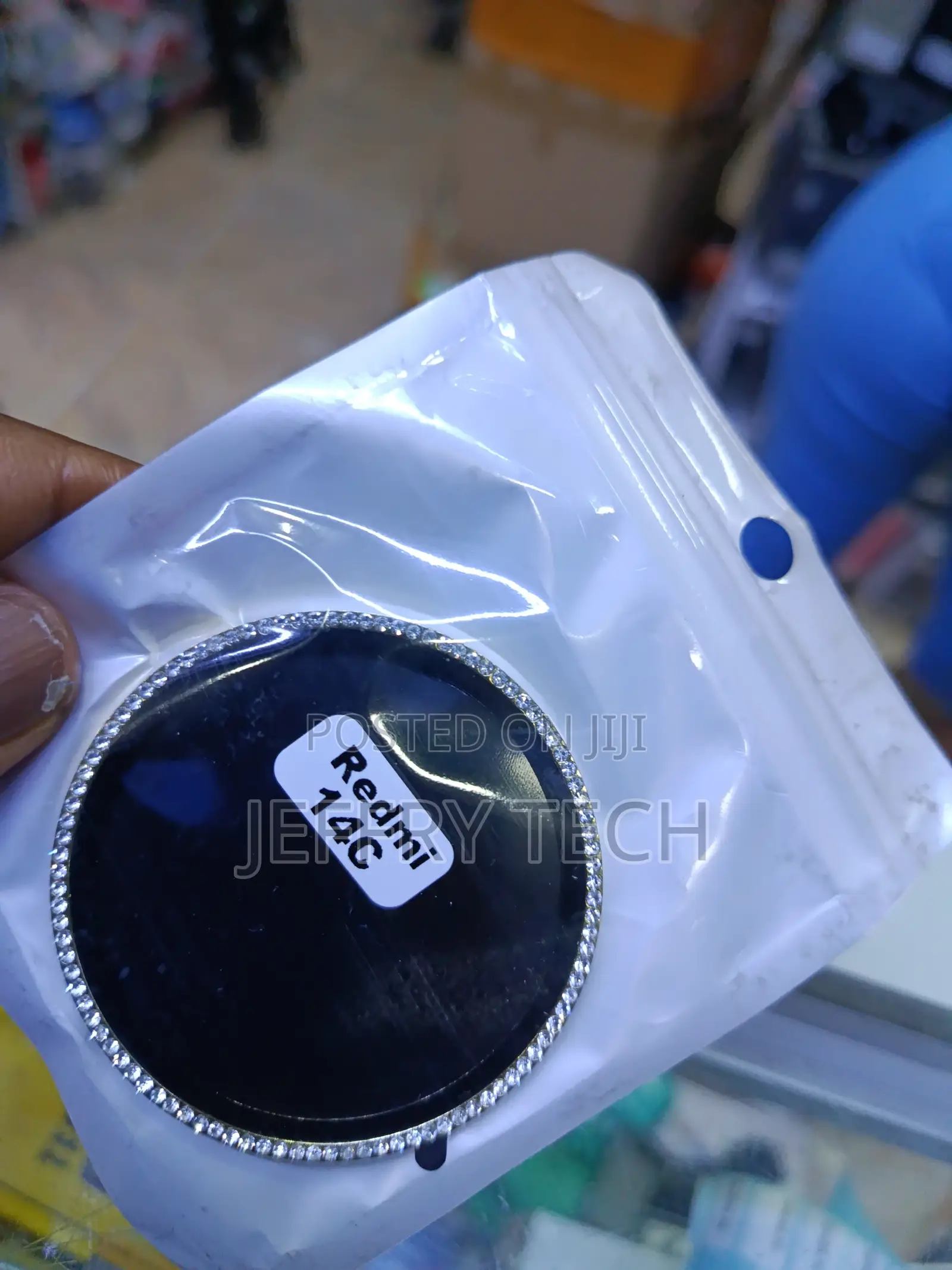 Slkah Xiaomi Redmi 14c Glitter Ring Camera Lens Protector