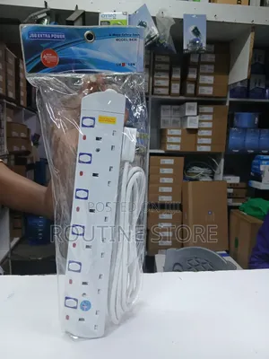 Power Extension 6 Way With Surge Protector