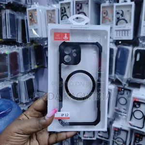 iPhone 12 Xundd Shockproof Clear Back Cover With Magsafe