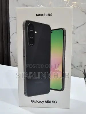 New Samsung Galaxy A56 256 GB Black