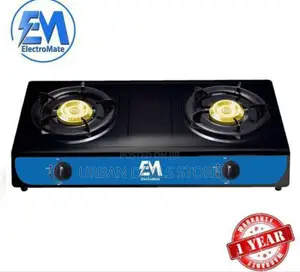 Electromate Stainless Double Burner Cooker
