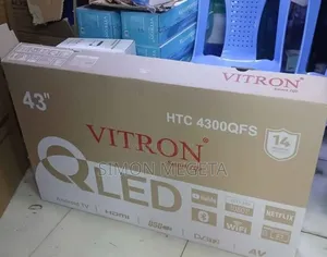 New Model Qled Vitron 43 Inch Smart Tv