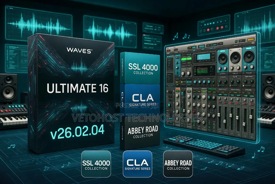 Waves Ultimate 16 (V26.02.04) – Complete Audio Production Bundle