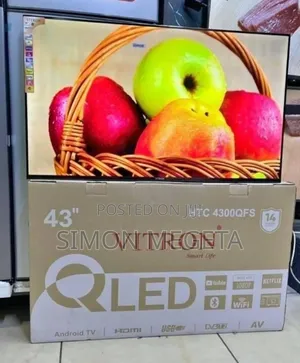 Restocked Qled Vitron 43 Inch Smart Tv