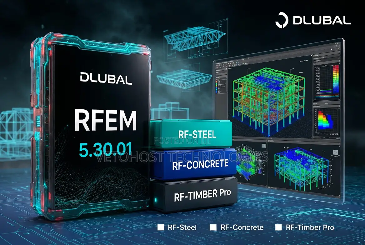 Dlubal Rfem 5 Latest – Structural Fem Analysis Design Software