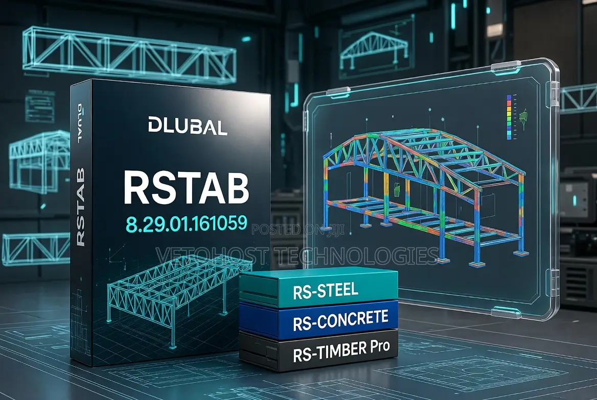 Dlubal Rstab 8 – Structural Frame Analysis Software