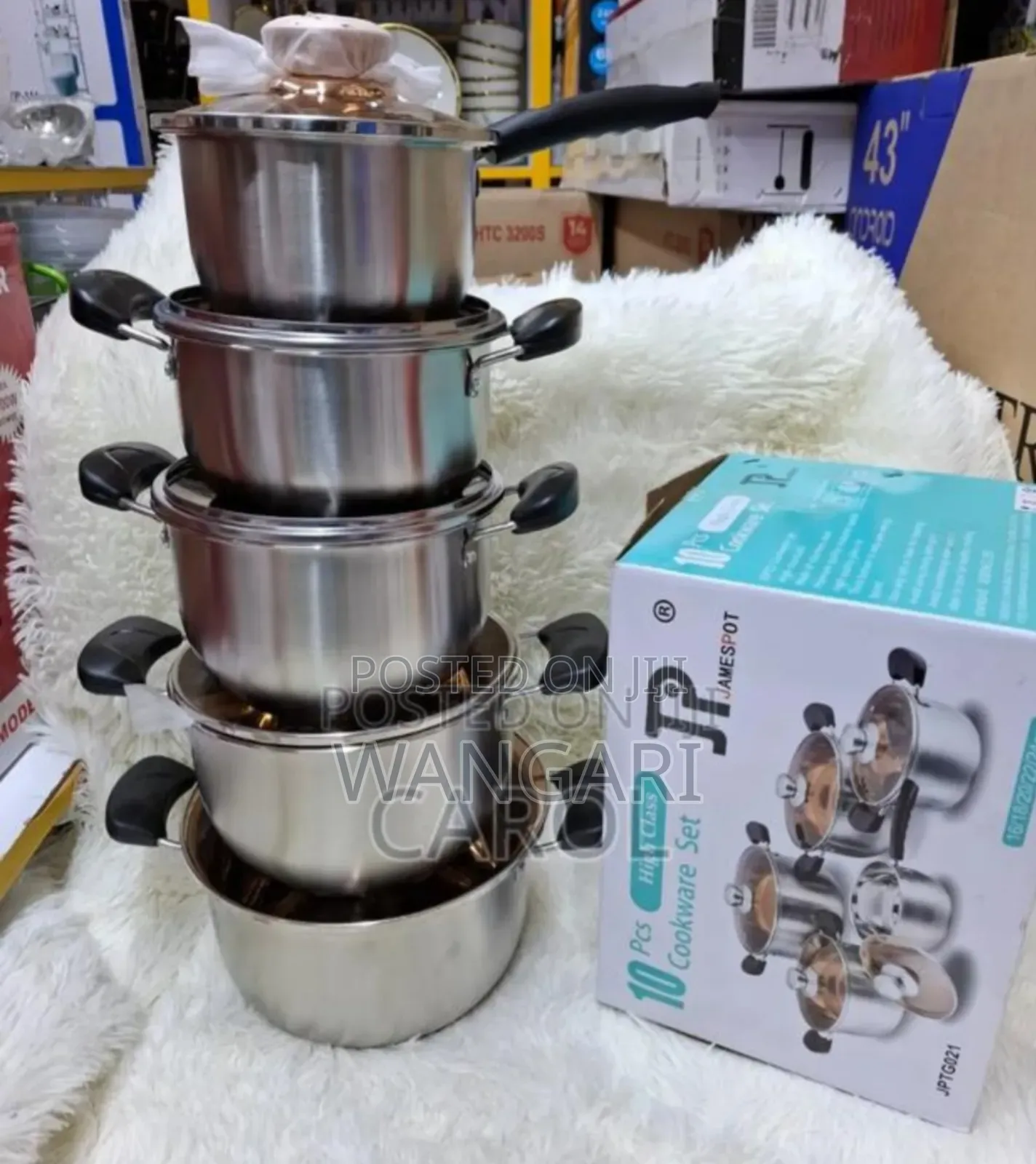 Stainless 10pcs Jp Cookware
