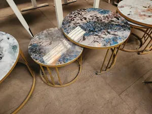 Marble Coffee Table 2in 1