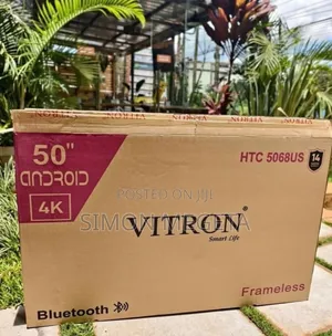 Pre Installed Apps 4 K 50 Inch Vitron Android Tv