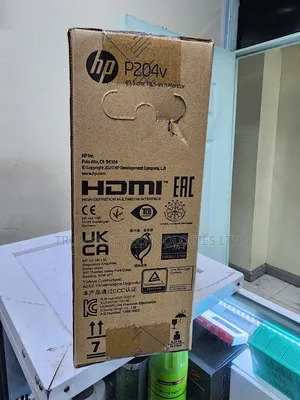 Hp P204v 49.5 Cm (19.5′′) Monitor 1600×900 Hd+ Led Display,Vga Hdmi
