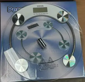 Personal Transparent Bathroom Weighing Scale