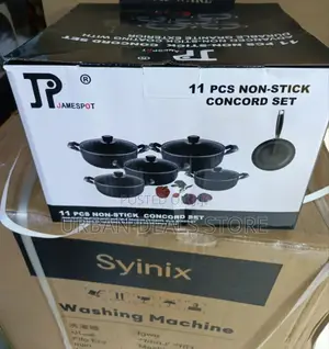11 PCS Heavy Duty Jp Non Stick Cookware Set