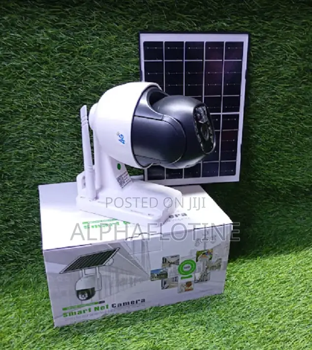 4g(Sim Card Enabled) v-380 App Single Lens Solar CCTV Camera