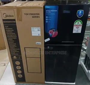Midea - 127 Litres Double Door Fridge (Mdrt187fgg28)