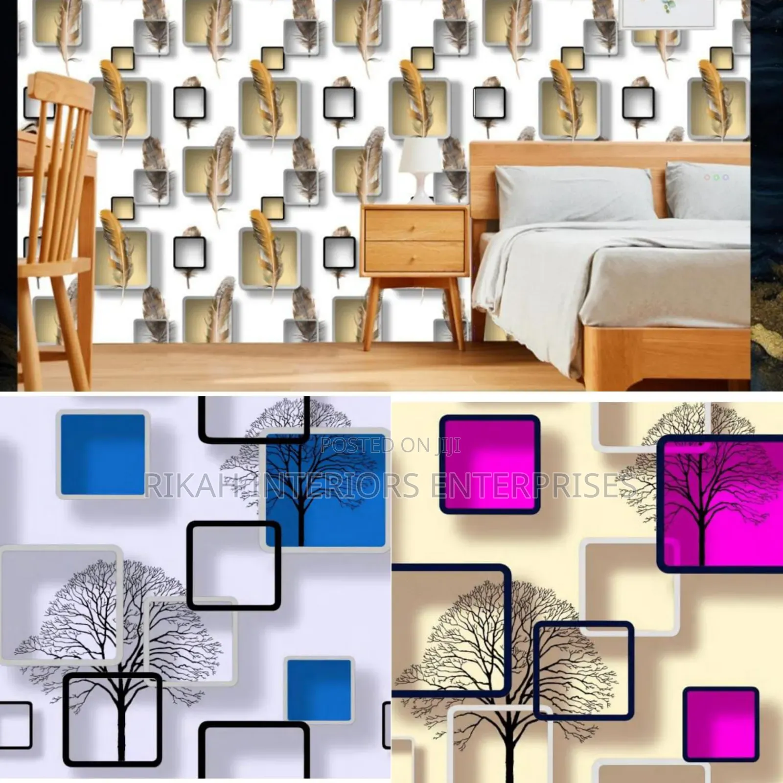 Decorative Wallpapers for Walls Make Over