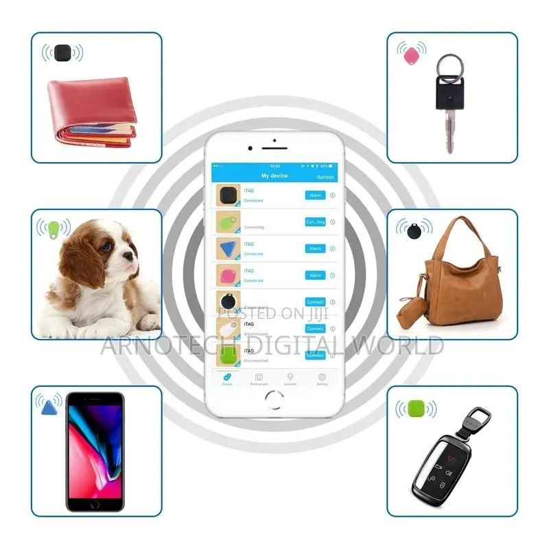 Smart GPS Tracker Mini Anti-Lost Waterproof Blue Tooth Locator