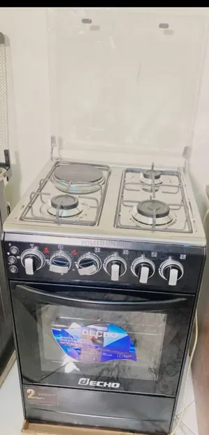 Decho 3gas+1hotplate 60*60 Free Standing Cooker