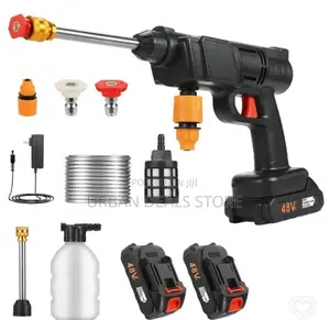 Wireless Car Wash Spray Gun With Lithium Battery With 2 Batteries