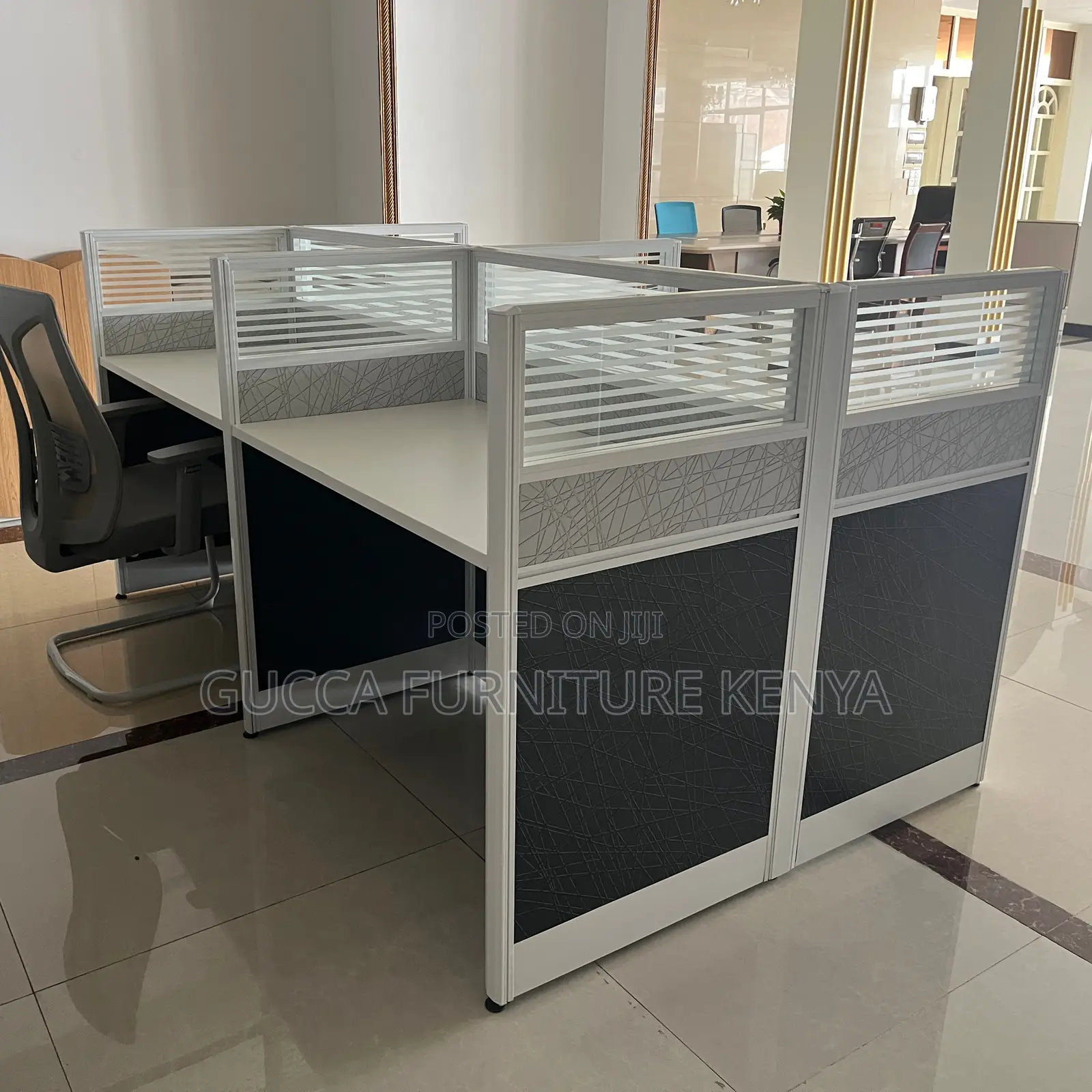 4-Seater Imported Office Modular Workstation