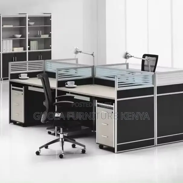 4-Seater Imported Office Modular Workstation