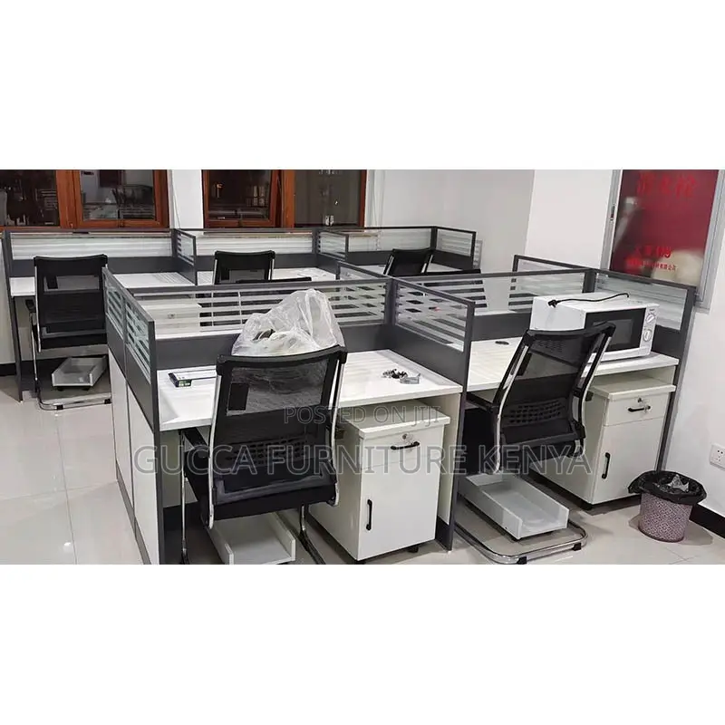 4-Seater Imported Office Modular Workstation
