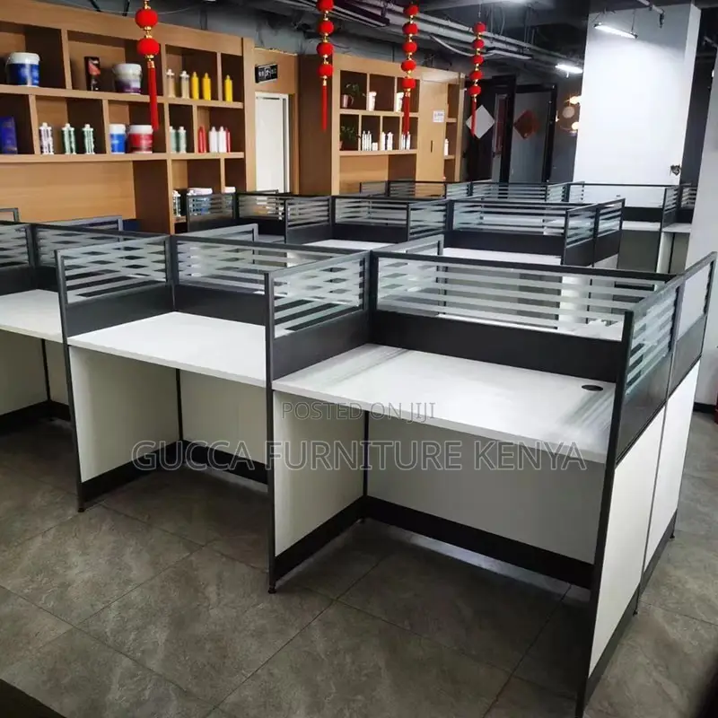 4-Seater Imported Office Modular Workstation