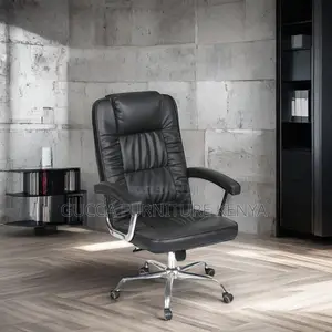 Executive Leather Adjustable Office Computer Chair