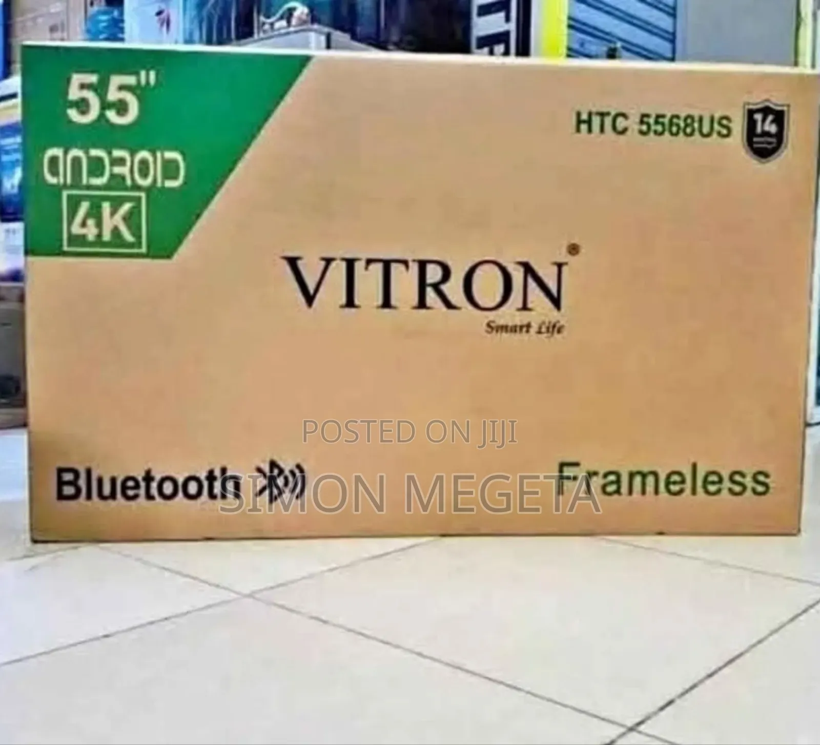 Restocked 4 K Vitron Android Television