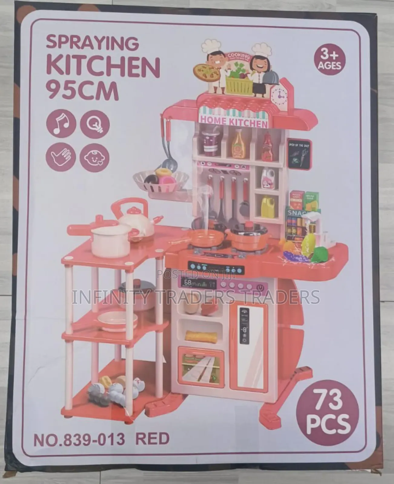 73pcs Spraying Kitchen Set