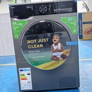 Syinix 10kg Front Load Washing Machine Wash Spin