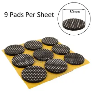 30mm Round Non-Slip Self-Adhesive Felt Pads