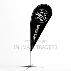 Bright Color Teardrop Banner Printing