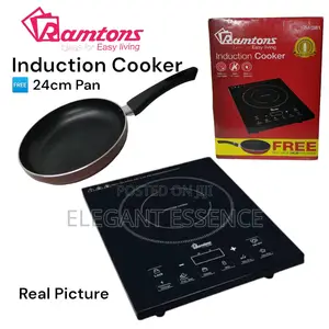 Ramtons Induction Cooker With Free 24cm Non Stick Pan