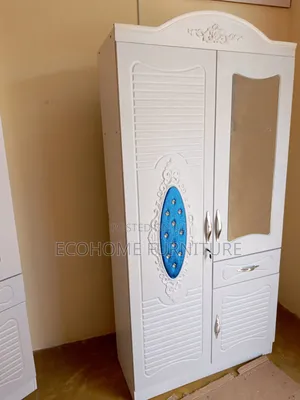 2 Door Wardrobe White
