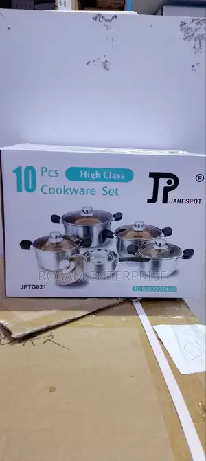 10pcs Jp Stainless Steel Cookware
