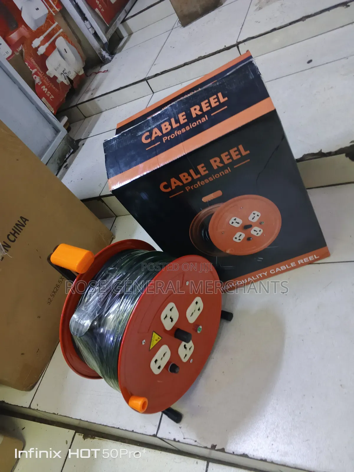 2.5 Mm by 50m Cable Reel