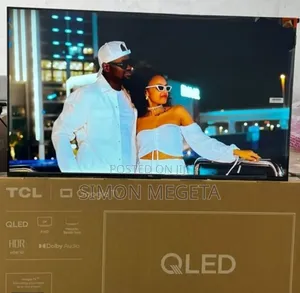 Frameless TCL 43 Inch Qled Google Tv /HDR/ Dolby Audio