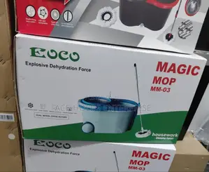 Eoco Magic Spin Mop Unique Design With Wheel - 360°