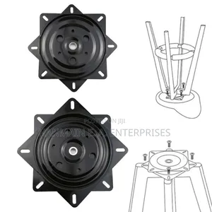 360° Degree 6",8",10 Inches Rotating Chair Bearing Swivel Plate