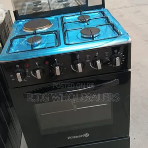 Volsmart 3 Gas + 1 Electric Cooker With Oven