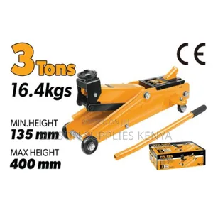 Tolsen Hydraulic Trolley Jack 3ton Industrial Crocodile Floor Jacks