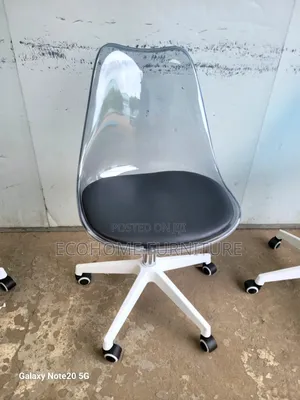 Clear Padded Eames Chair