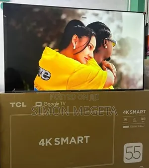 Bluetooth Enabled TCL 55 Inch HDR Smart Android Google Tv /