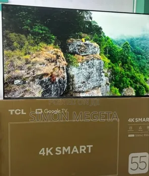 Bluetooth Enabled TCL 55 Inch HDR Smart Android /Google Talk
