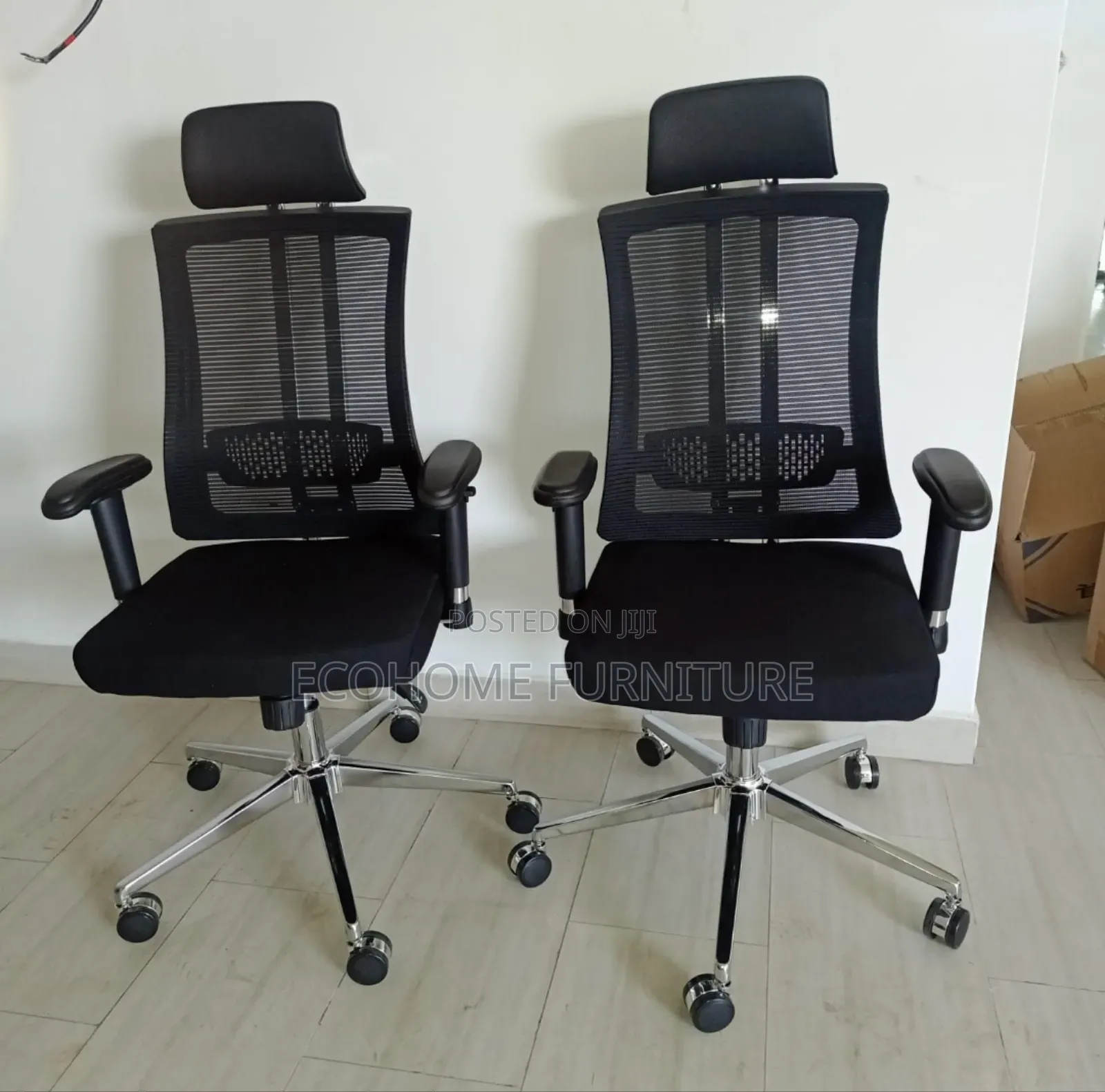 Fabric Back Orthopedic Office Chair