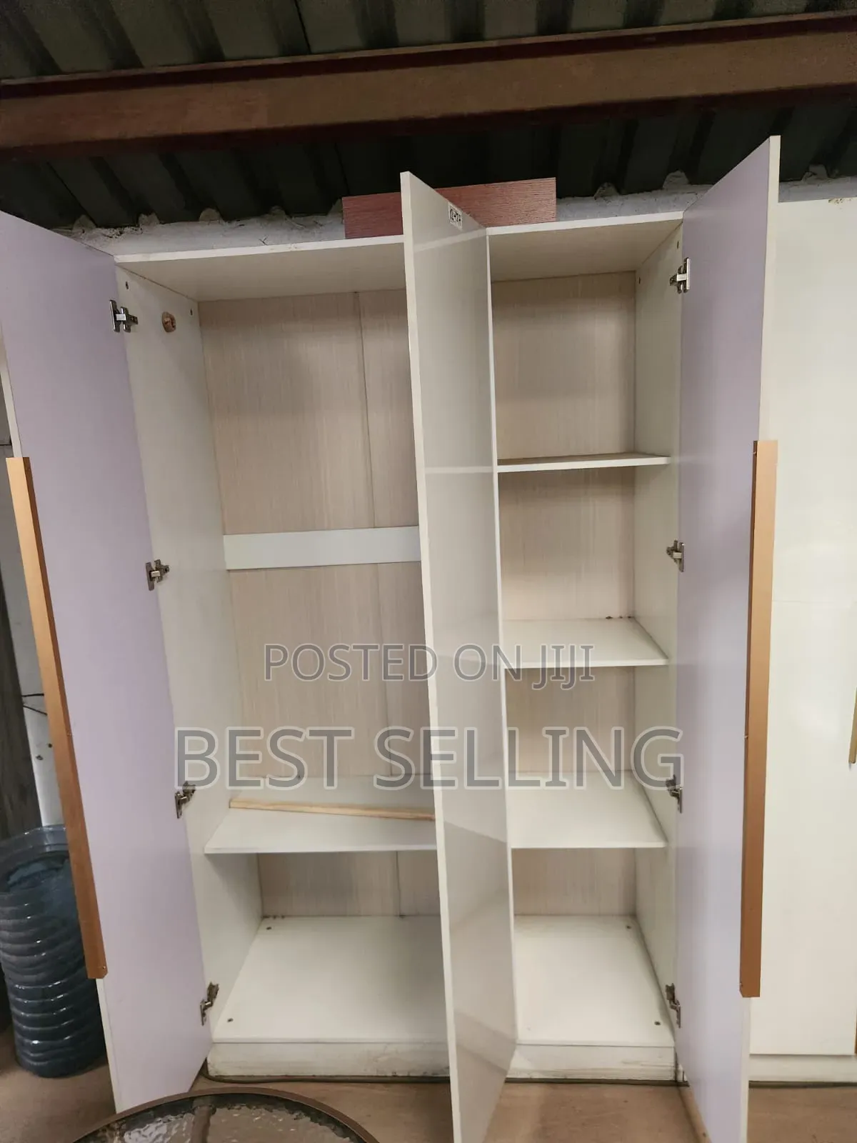 Opened 3 Door Wordrobe
