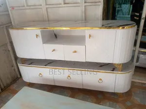 White Gold Home Tv Stand