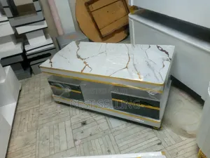 Rectangular Marble Top Coffee Table
