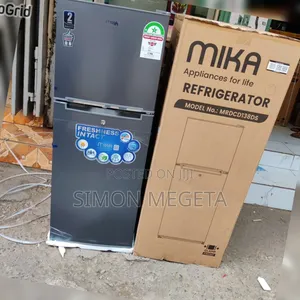 New Mika Double Door Fridge 138 Litres 28000